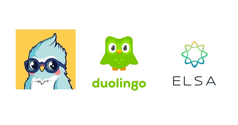 Kippy AI với Duolingo và ELSA Speak