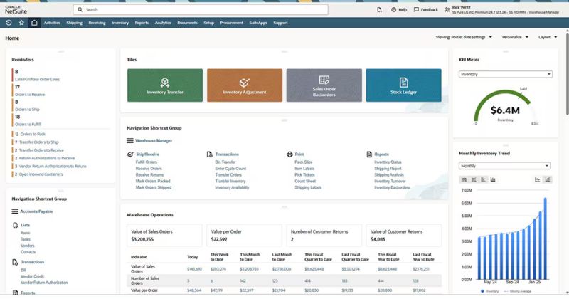 NetSuite WMS