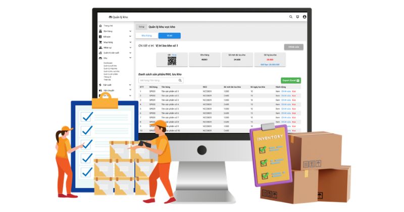 Phần mềm quản lý kho là gì_ Vì sao phải thay thế Excel