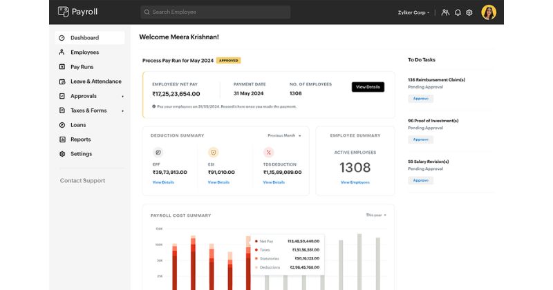 Zoho Payroll